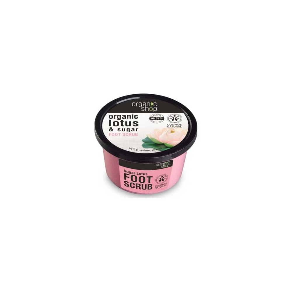 Organic Shop Exfoliante Para Pies Azúcar De Loto 250Ml