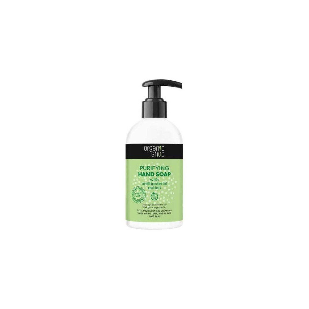 Organic Shop Jabón De Manos Con Acción Higienizante 500Ml