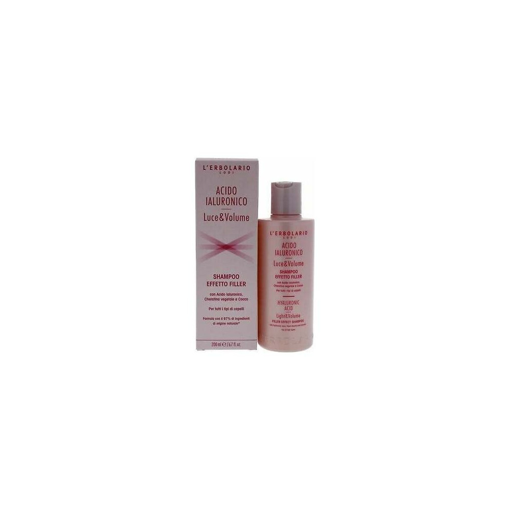 L'Erbolario Champú Ácido Hialurónico Luce Y Volume 200Ml