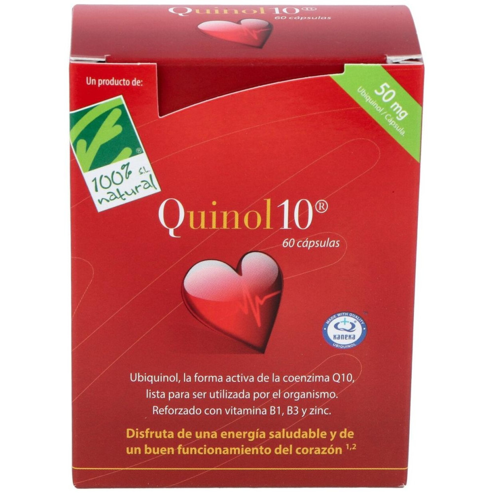 100% Natural Quinol10 50Mg 60Caps