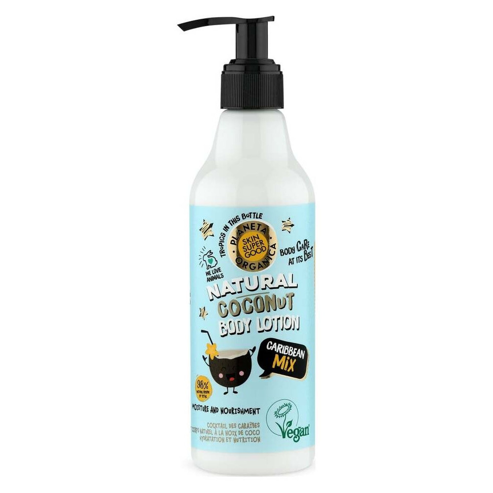 Planeta Orgánica Coconut Body Lotion Caribbean Mix 250Ml