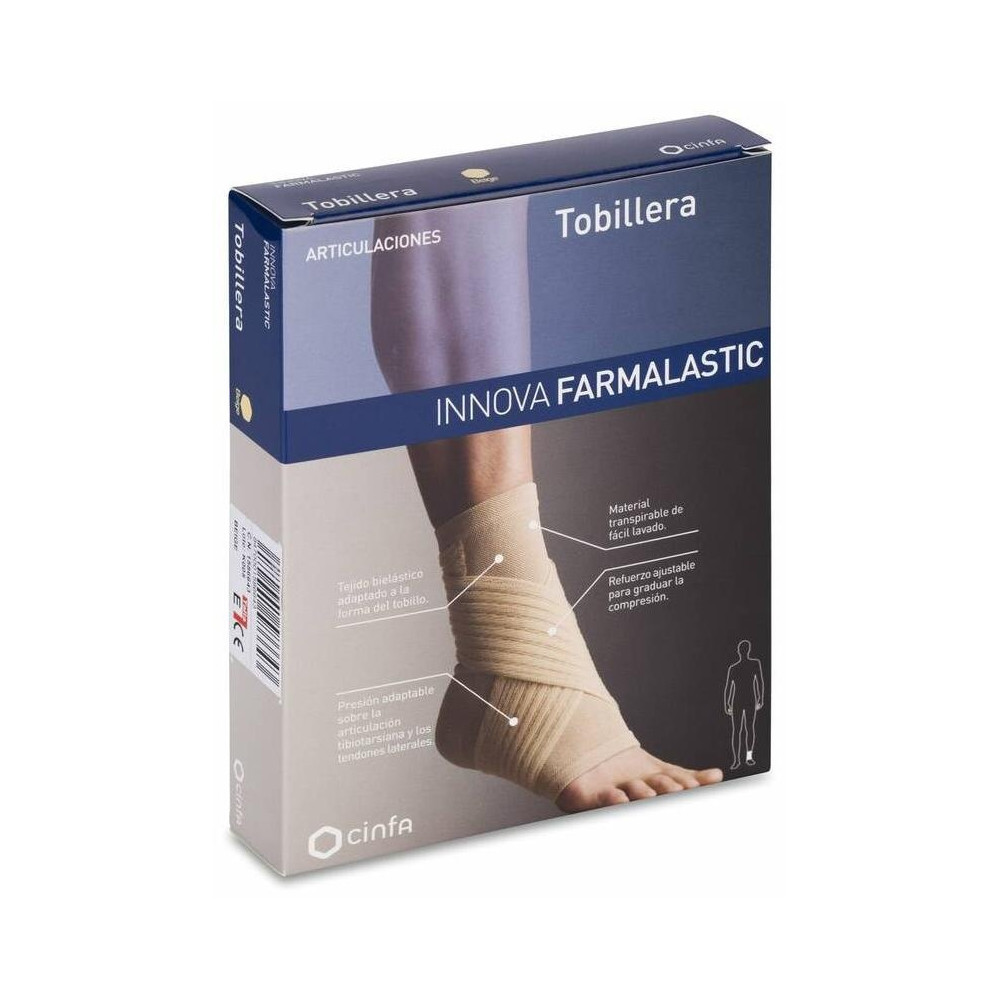 Farmalastic Innova Tobillera Extra-Grande, 1 Ud