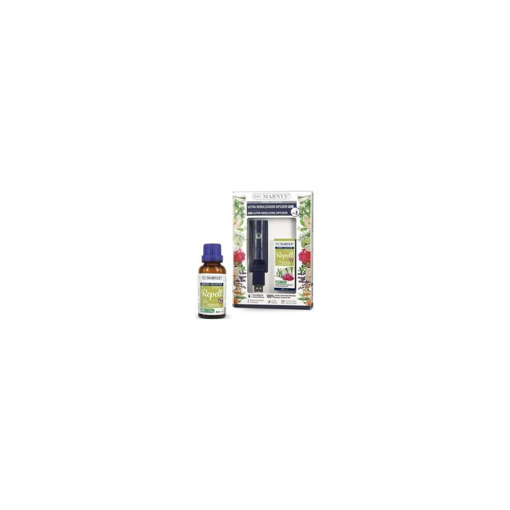 Marnys Pack Combo Usb Ultra Nebulizador + Synergy Repell