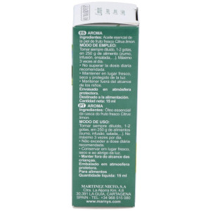 Marnys Aceite Esencial Alimentario De Limon Estuche 15Ml