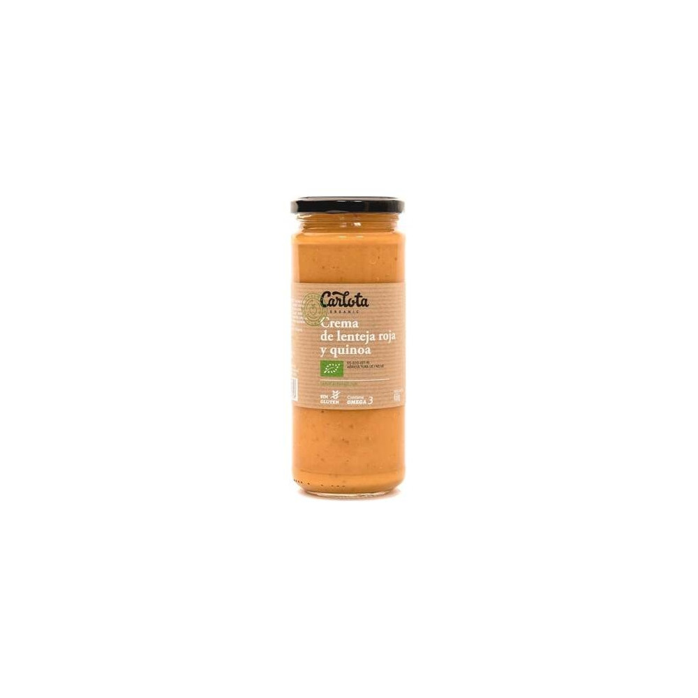 Crema De Lenteja Roja Y Quinoa 450Gr. Eco Sg Vegan