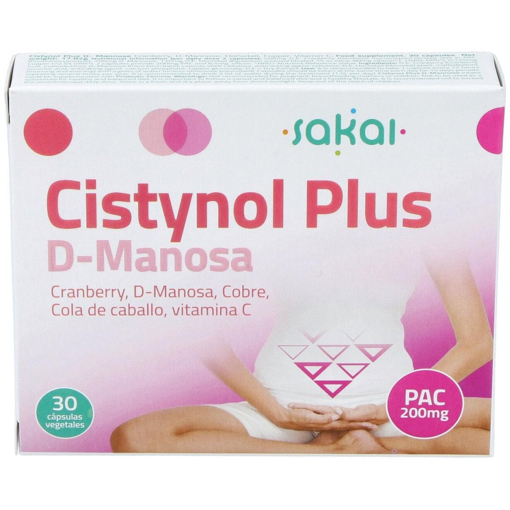 Sakai Cistynol Plus D-Manosa 30Caps