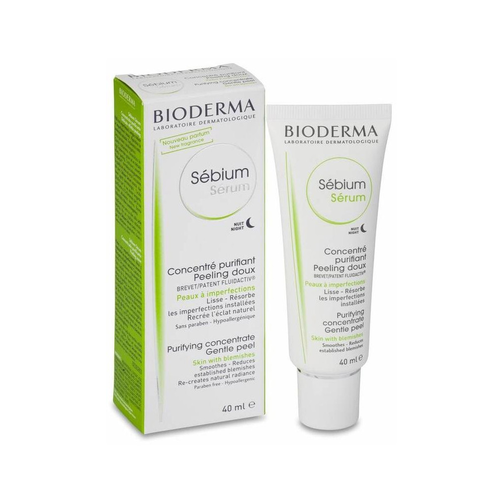 Sebium Night Peel Peeling Dermatológico Suave, Antiacné, Poros Y Puntos Negros Bioderma - Perfumes Club