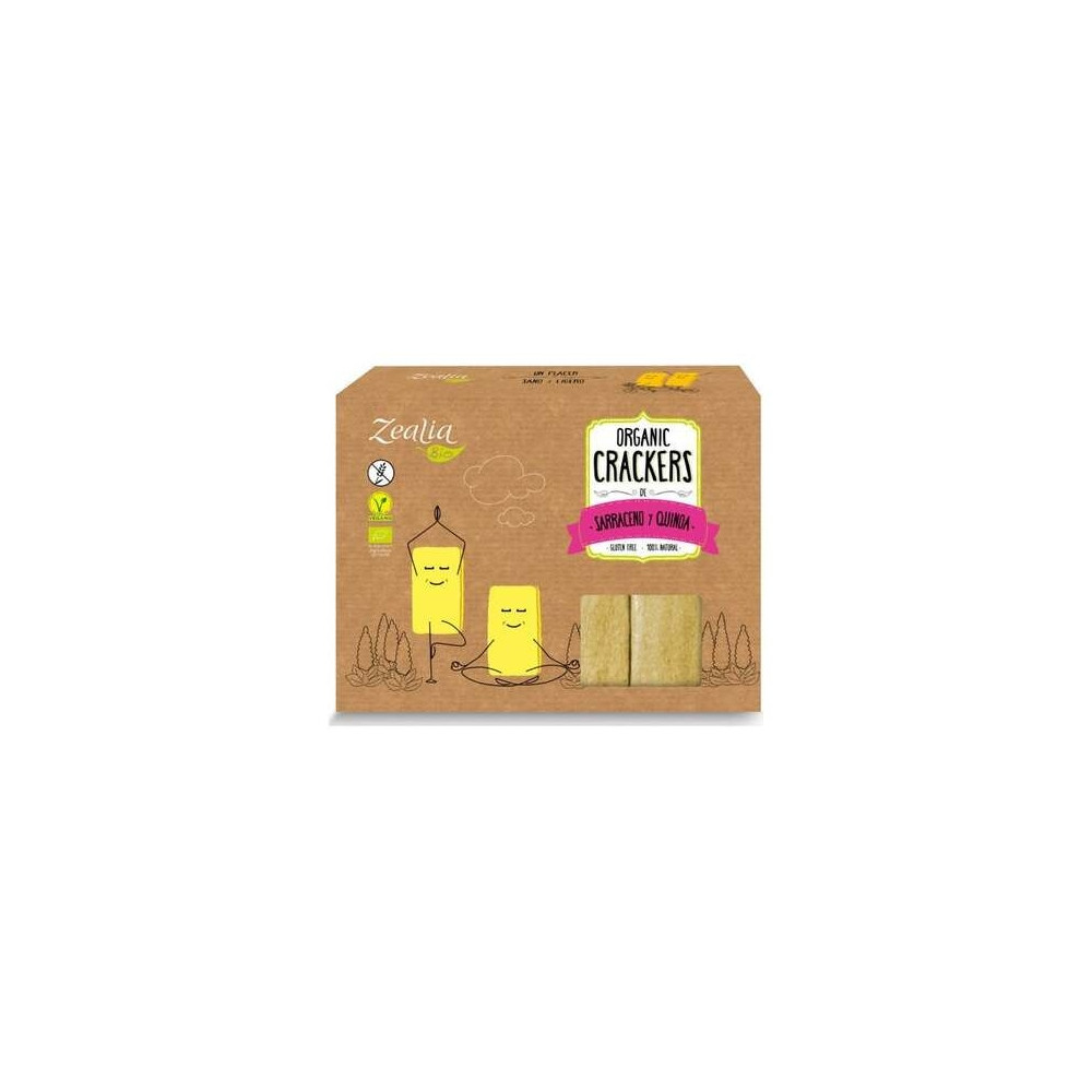 Crackers De Sarraceno Y Quinoa 120Gr. Bio Sg Vegan
