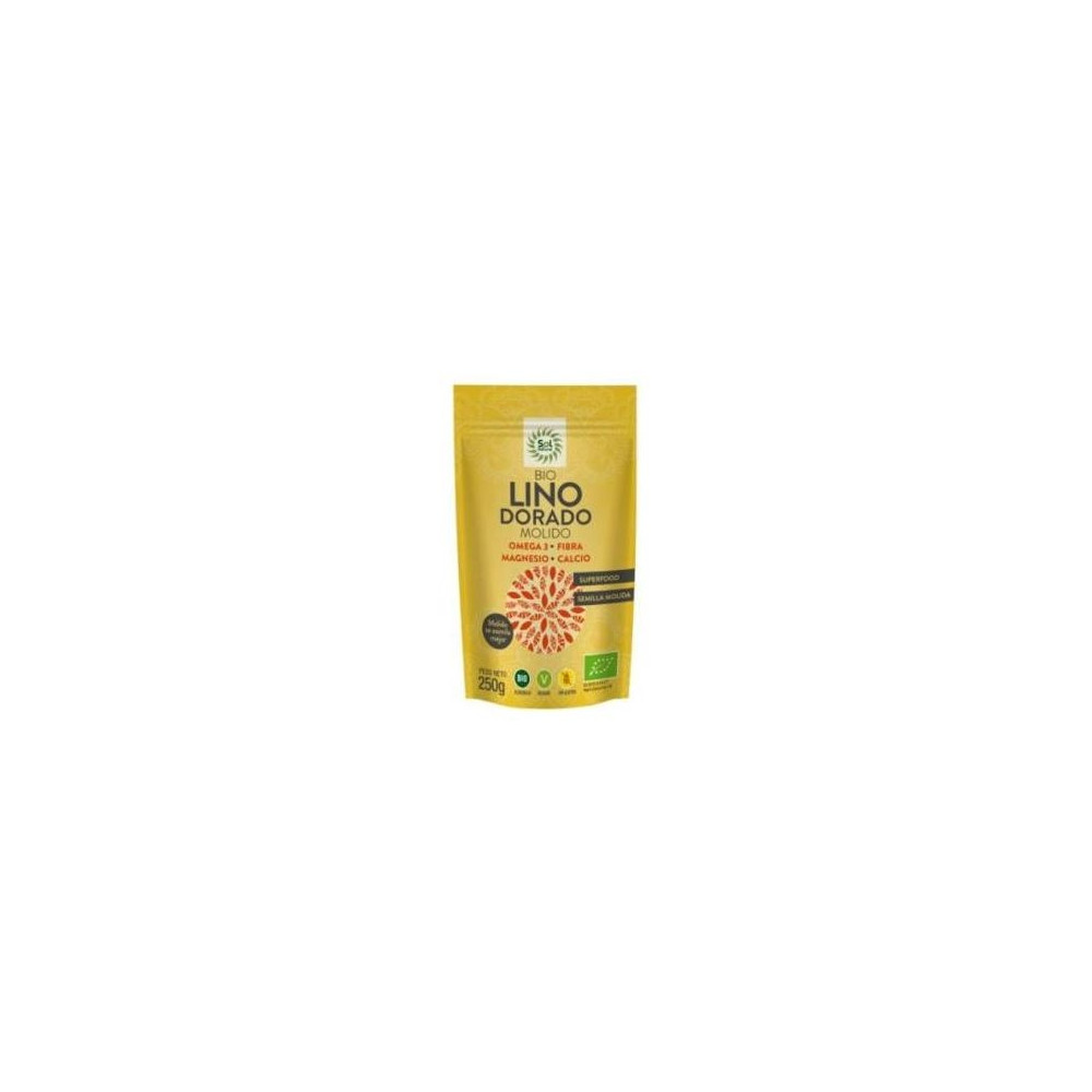 Semillas De Lino Dorado Triturado 250Gr. Bio
