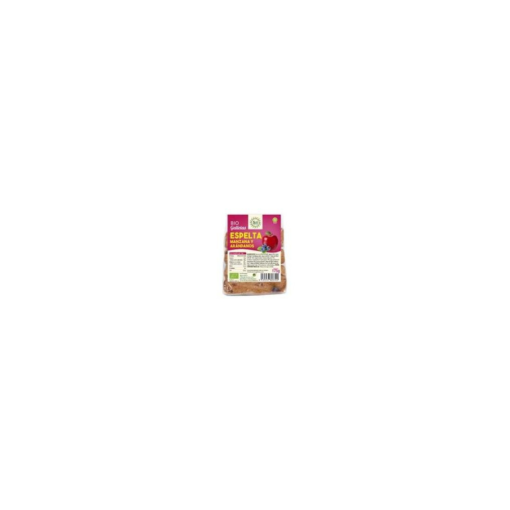 Galletas De Espelta Manzana Arandanos 175Gr. Bio