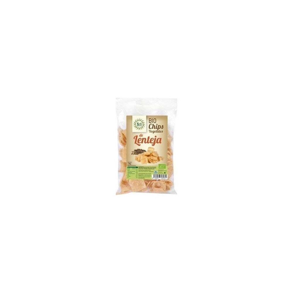Solnatural Chips Lentejas Bio 65G