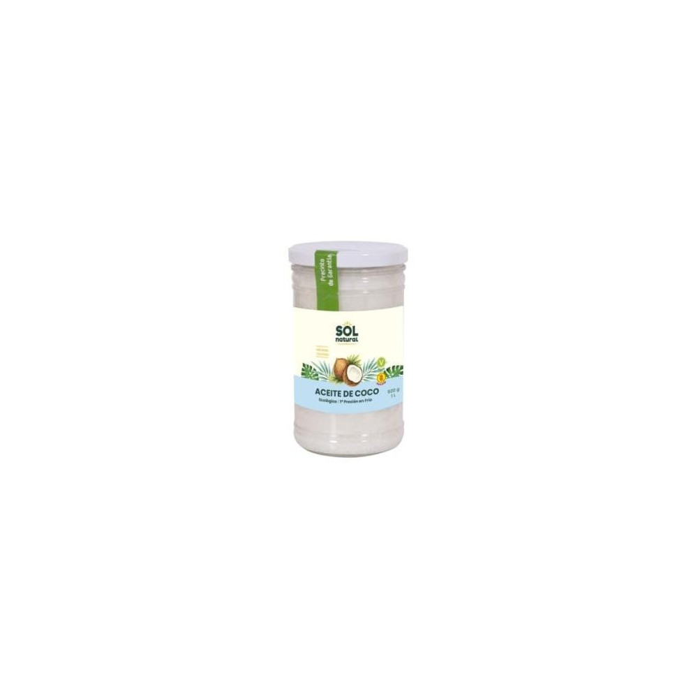 Solnatural Aceite De Coco Vírgen Extra Bio 1L