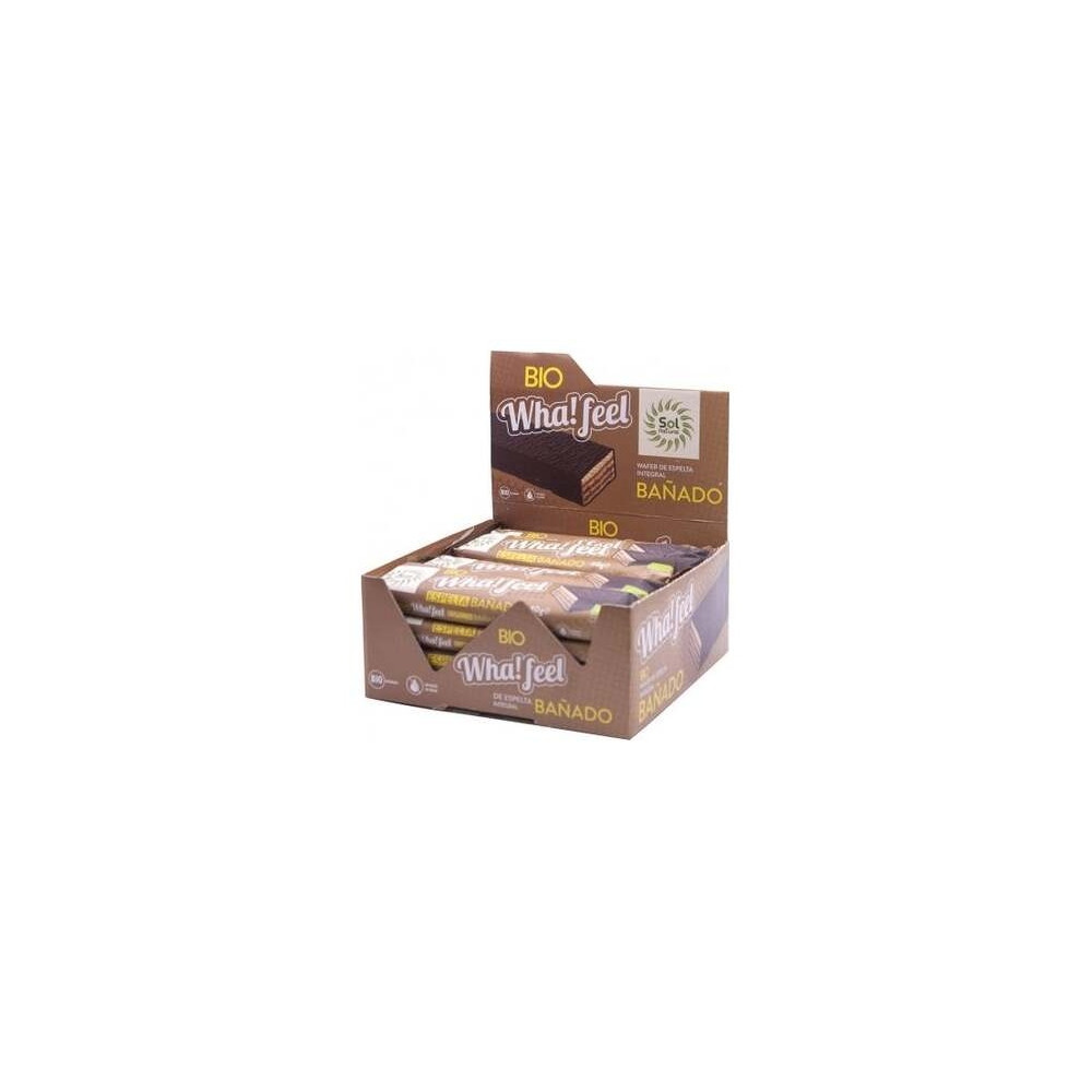 Wha Feel Snack Bañado De Espelta Y Cacao 16Uds Bio