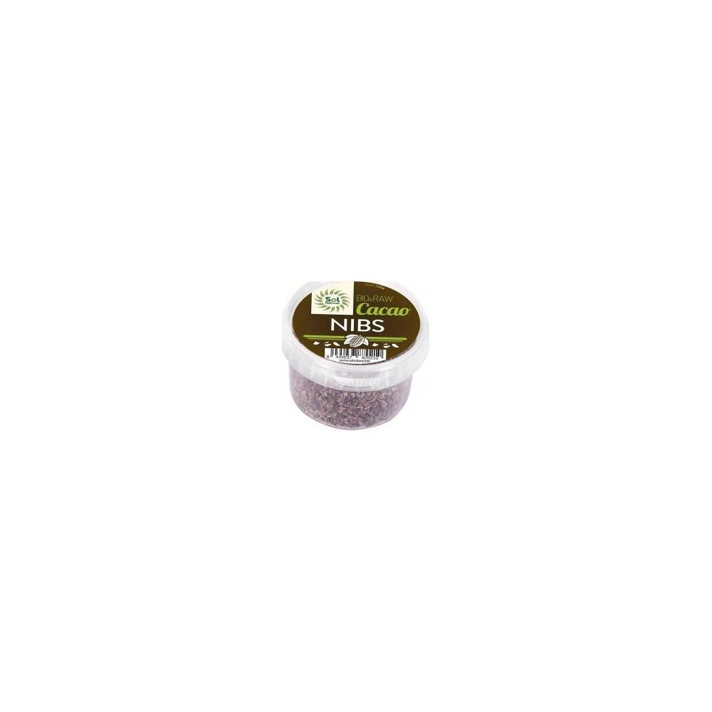 Solnatural Cacao Nibs Crudo Raw Bio 150G