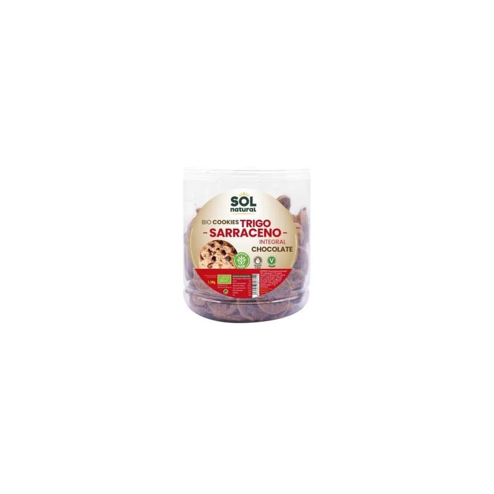 Solnatural Cookies Trigo Sarraceno Chocolate Bio 1300G
