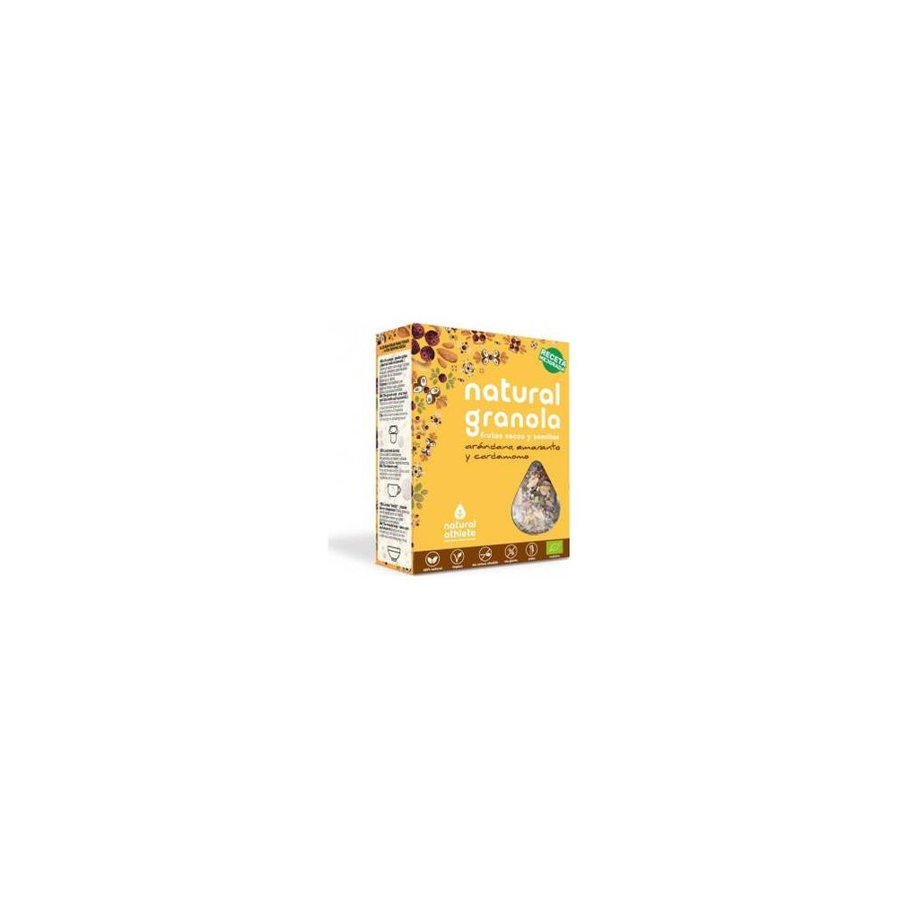 Natural Athlete Granola Arándano Cardamomo Eco 325G