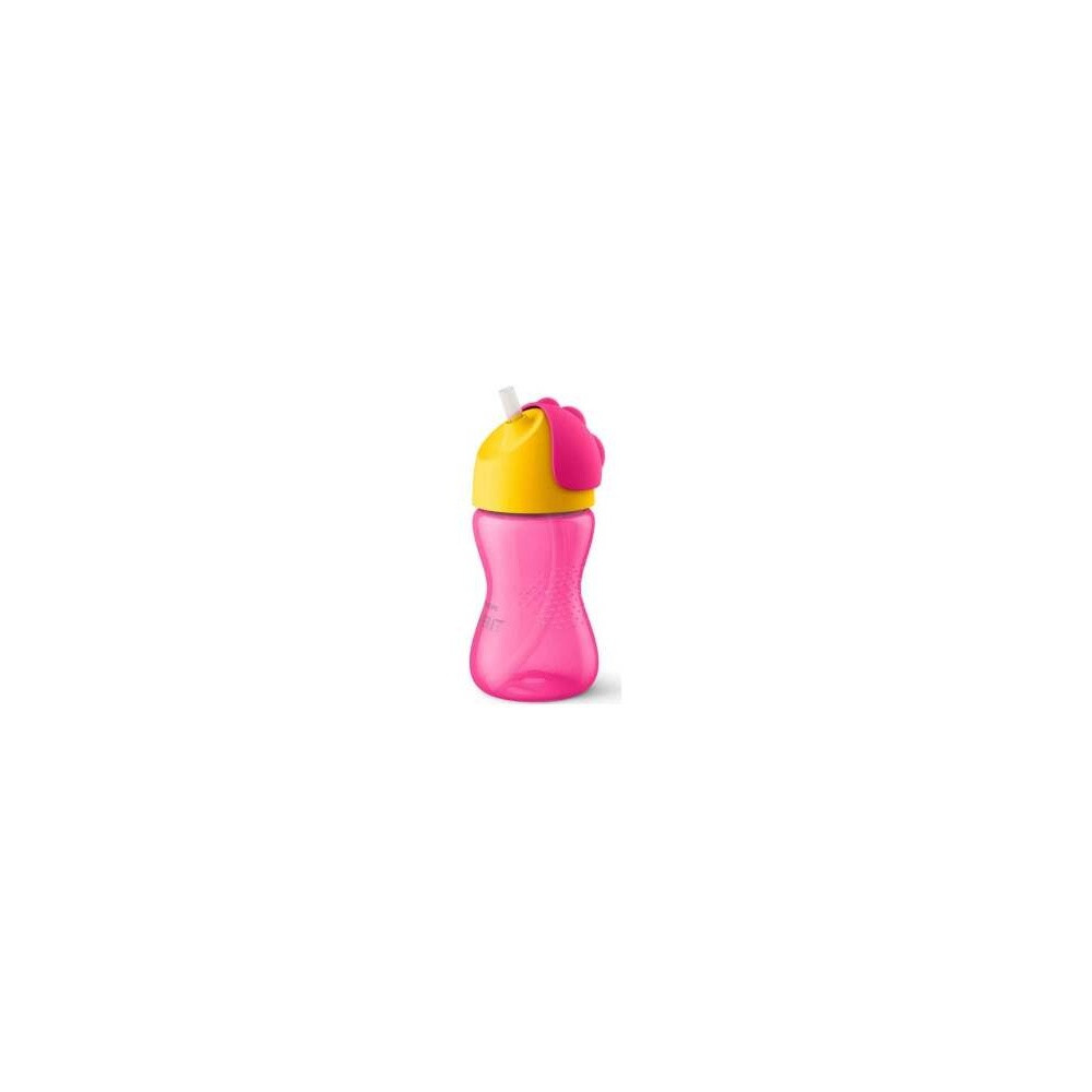 Vaso Con Pajita 300Ml. Rosa Scf798/02