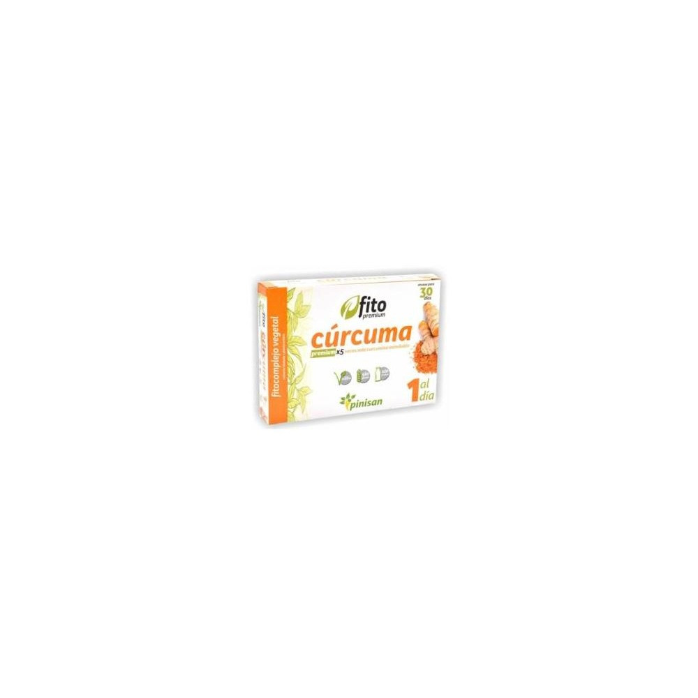 Fito Premium - Curcuma - Pinisan - 30 Cápsulas