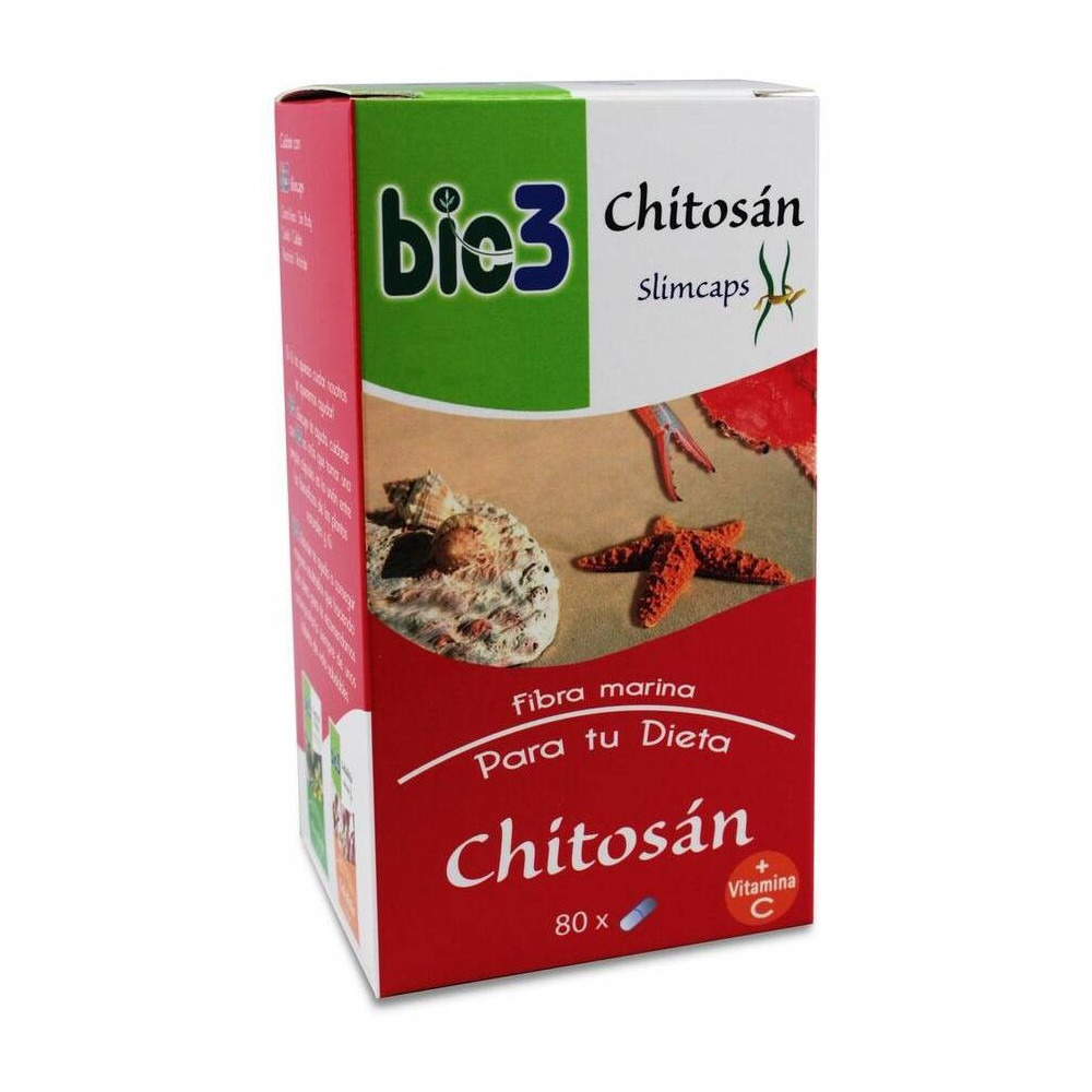 Bie3 Chitosan Slimcaps 500Mg 80 Cápsulas