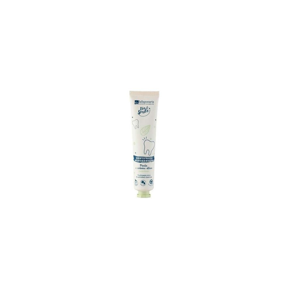La Saponeria Artigiana Dentifrico Menta Y Carbon Bio 75Ml