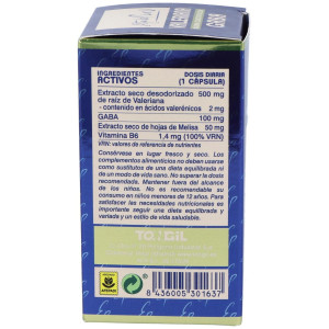 Tongil Estado Puro Valeriana Gaba 40Caps