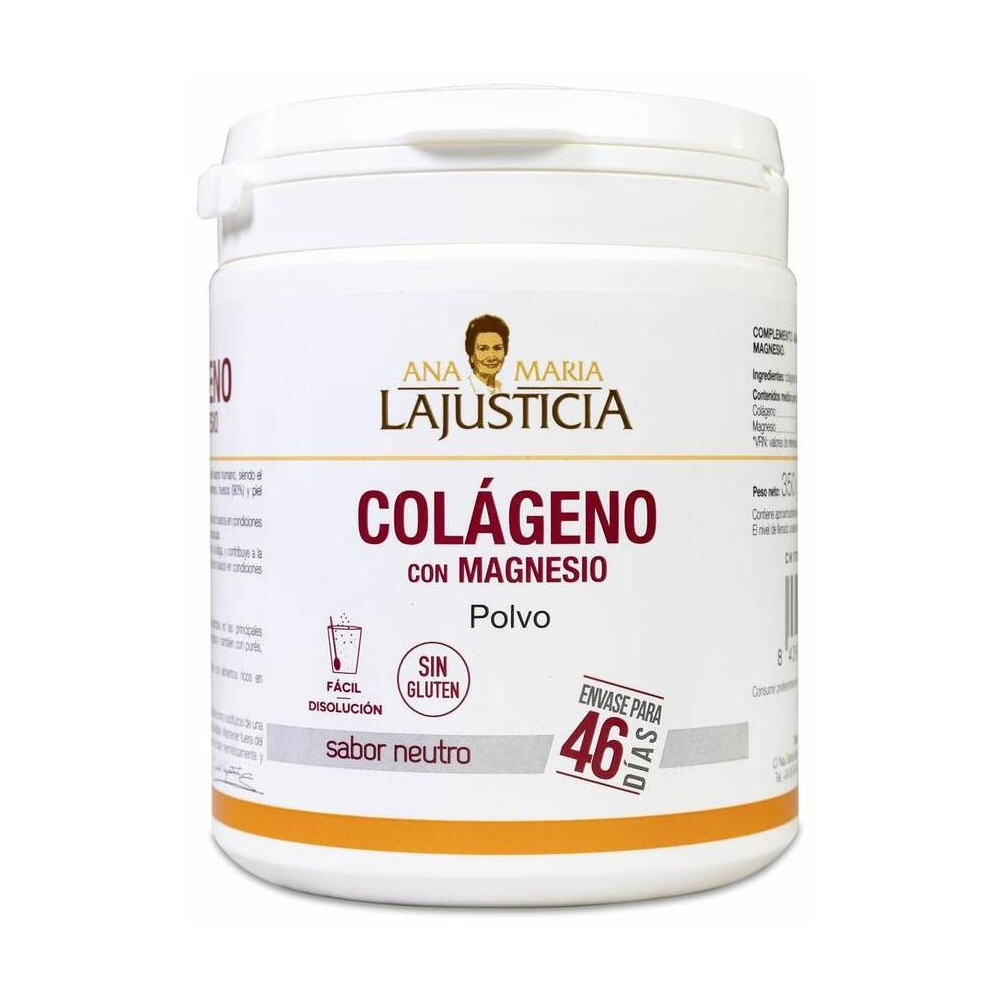 Ana Maria Lajusticia Colágeno Con Magnesio Sabor Neutro 350G