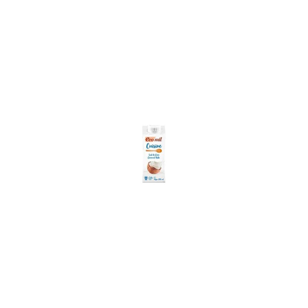Ecomil Crema Ecológica De Coco Para Cocinar 200 Ml
