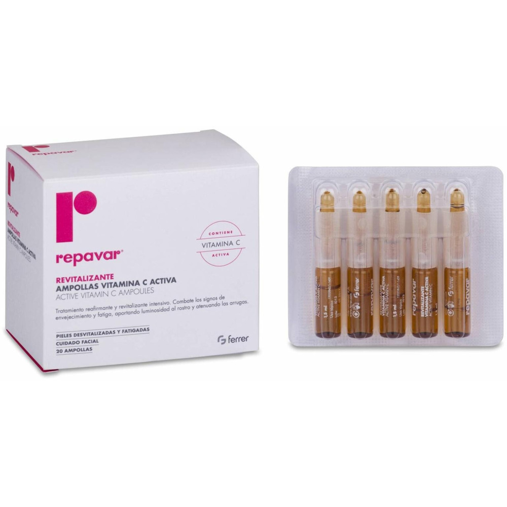 Repavar Revitalizante Ampollas Vitamina C Activa, 20 Ampollas