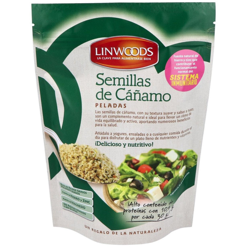 Semillas De Cañamo Peladas 225Gr.