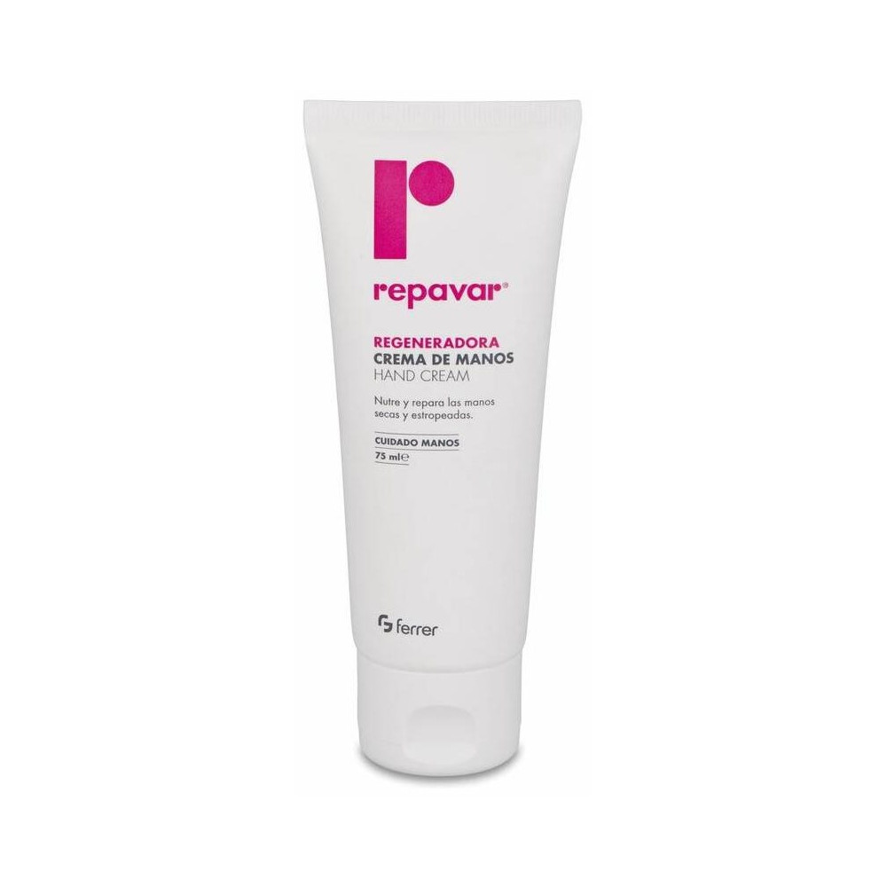 Repavar Regeneradora Crema De Manos, 75 Ml