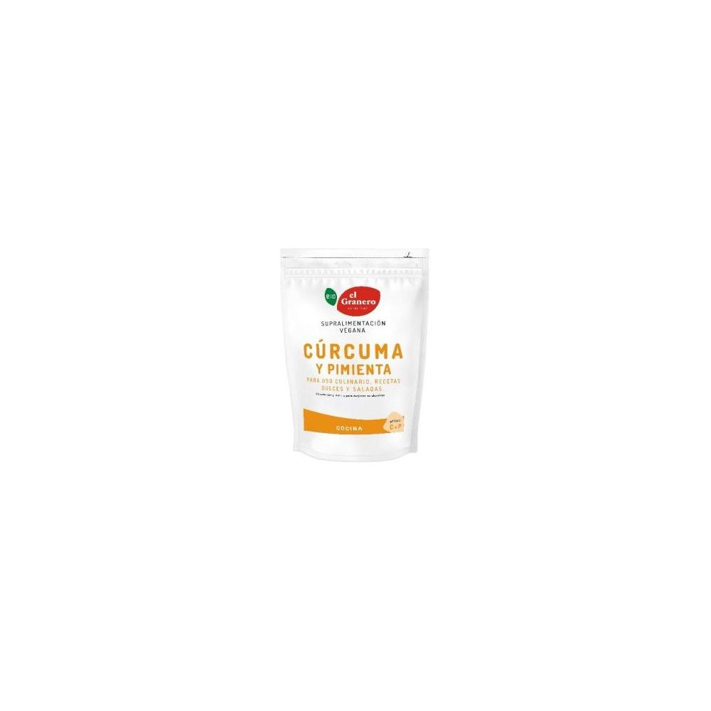 Curcuma Y Pimienta Superalimento Bio 200Gr.