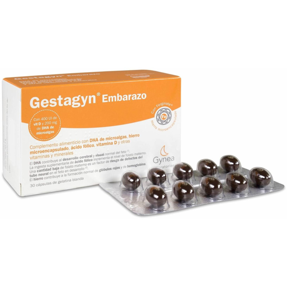 Gestagyn Embarazo Dha 30 Cápsulas