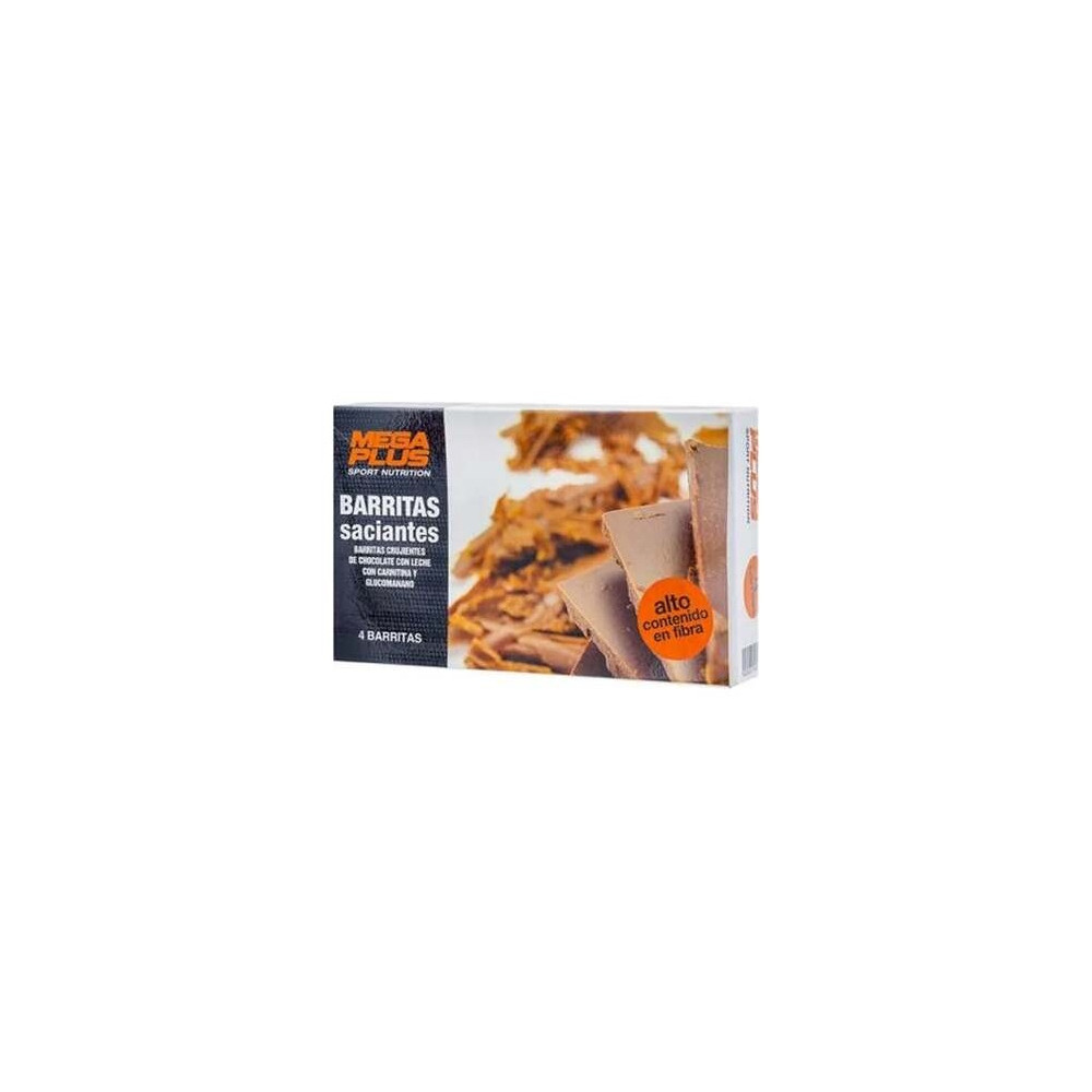 Mega Plus Barritas Saciantes 4Uds