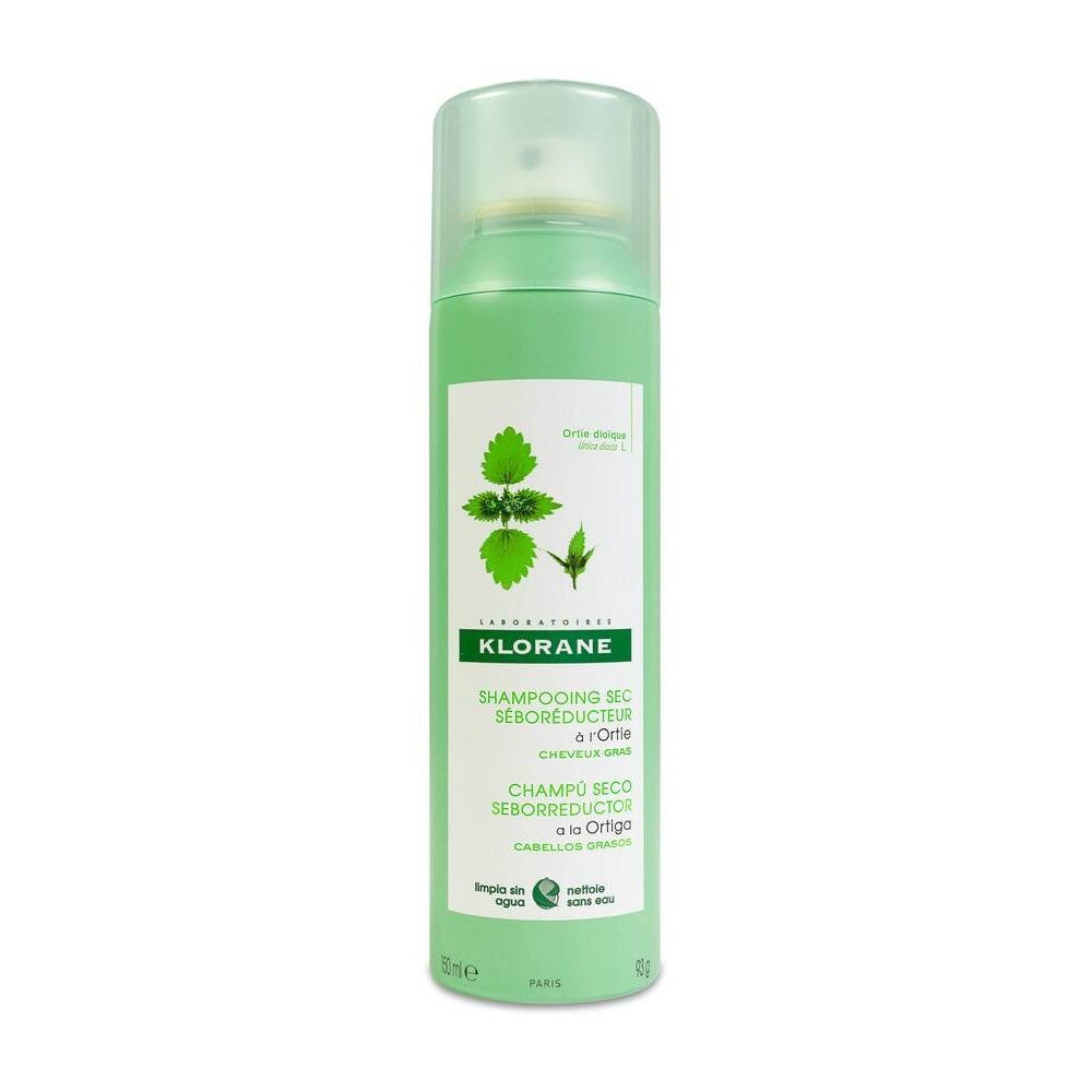 A La Ortiga Champú Seco Seborregulador Cabello Graso 150 Ml