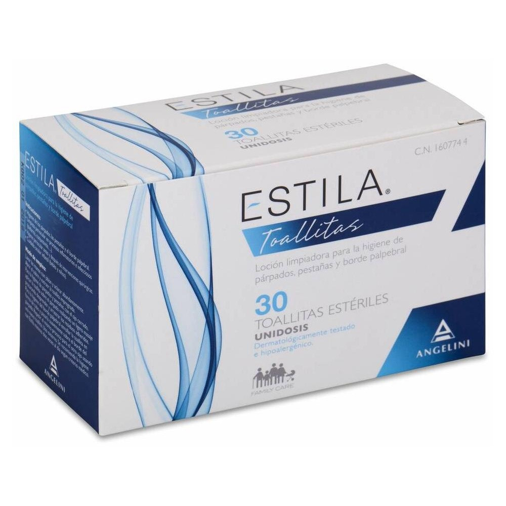 Estila Hig Parpados/Pestañas/Palpebral 30Toallitas