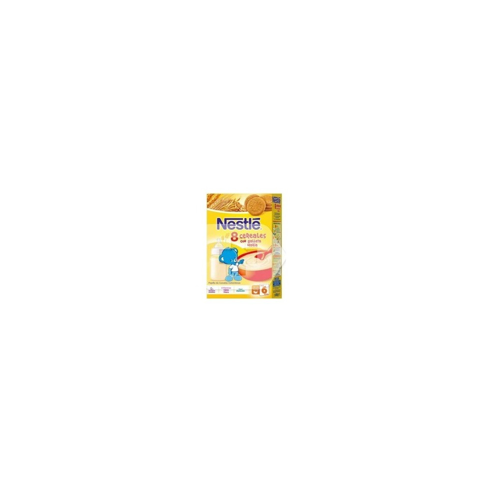 Nestlé Papilla De 8 Cereales Con Galleta María +6 Meses 725G