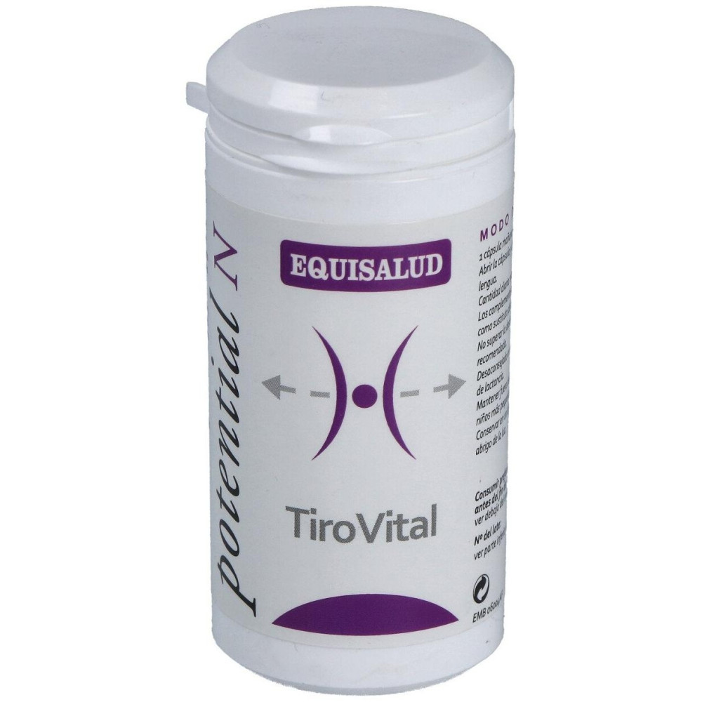 Equisalud Potential N Tirovital 60Caps