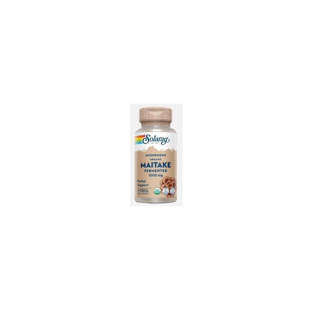 Solaray Maitake Fermentado 60Caps