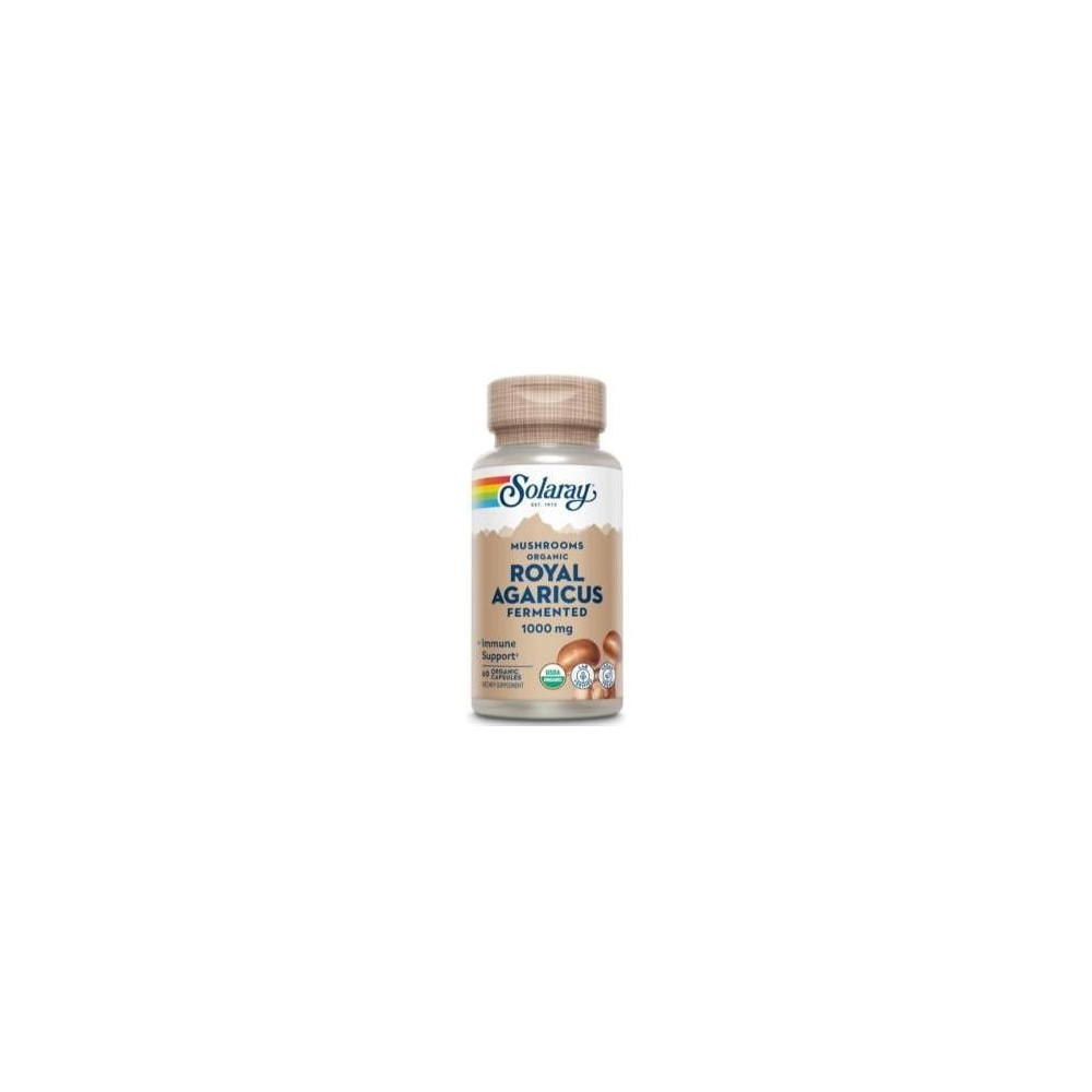 Royal Agaricus Champiñon Del Sol 500Mg. 60Cap.Veg