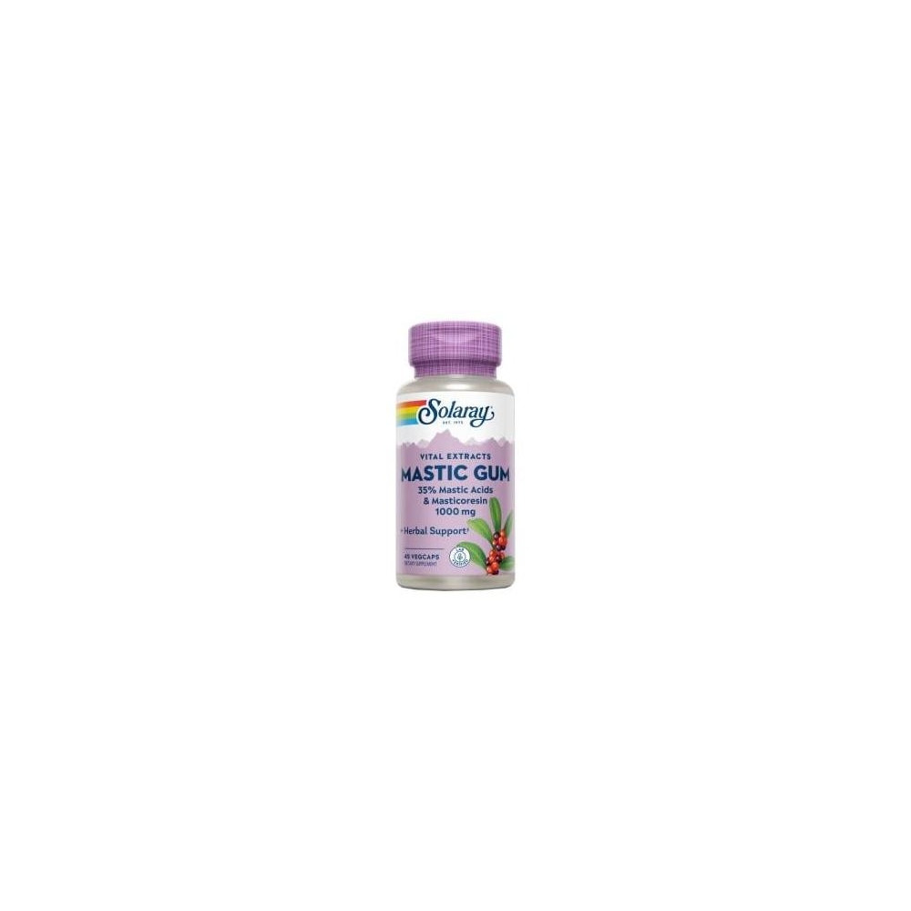 Solaray Mastic Gum 500Mg 45Caps