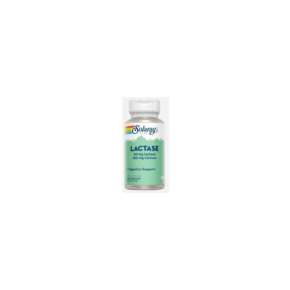 Lactase 40Mg. 4000Fcc 100Cap.Veg