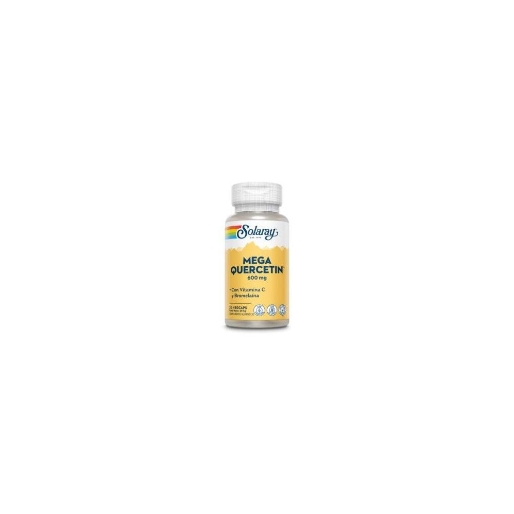 Solaray Mega Quercetin 600Mg 30Vegcaps