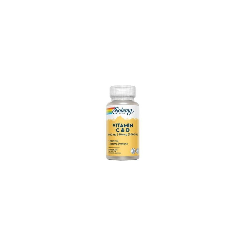 Vitamina C 1000Mg + Vitamina D 2000Ui 60Cap.