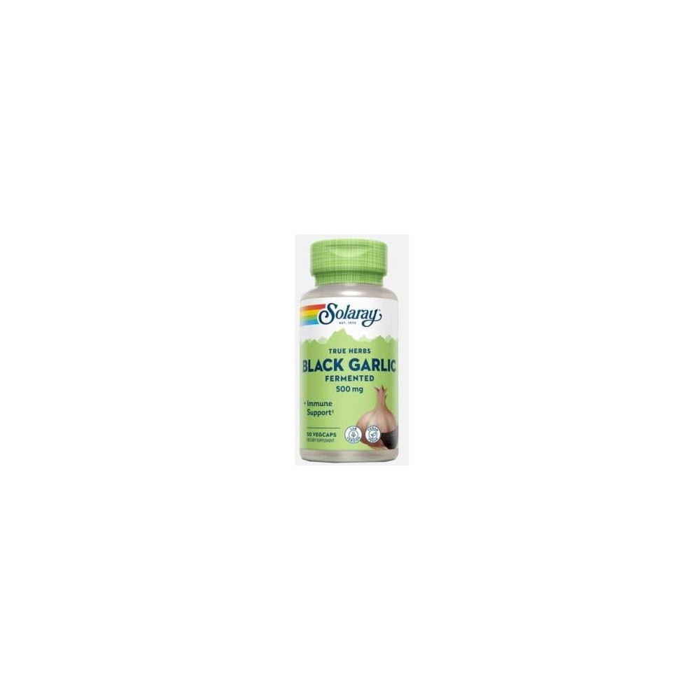 Black Garlic Bulb (Ajo Negro) 500Mg. 50Cap.