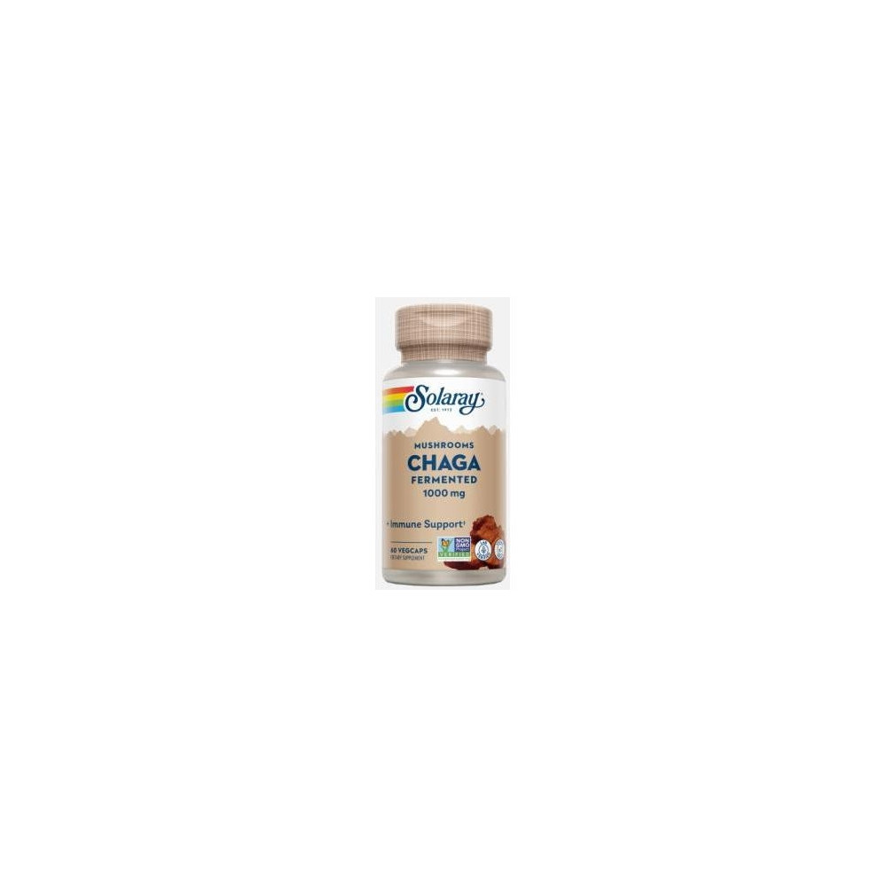 Solaray Chaga Fermented 500Mg 60Caps