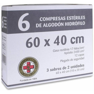 Gasa Esteril Algod Gran...