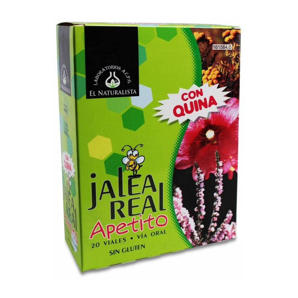 El Naturalista Jalea Apetito Con Quina 20 Viales