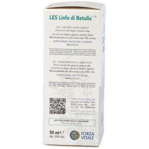 Les Linfa Di Betulla Linfa De Abedul 50Ml.