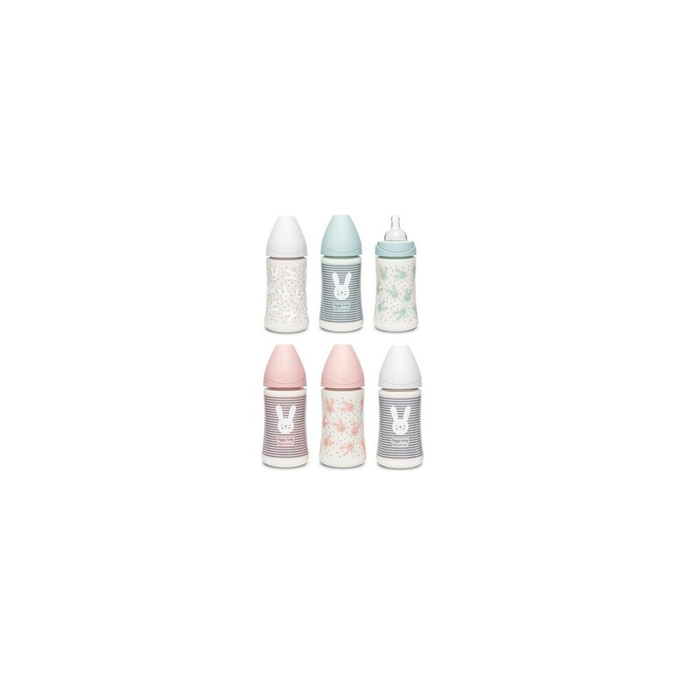 Biberon Suavinex Premium 3 Pos Sil 270Ml
