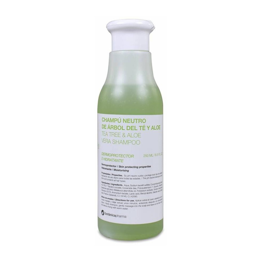 Botánicapharma Champú Aloe Vera Y Árbol Del Té, 250 Ml